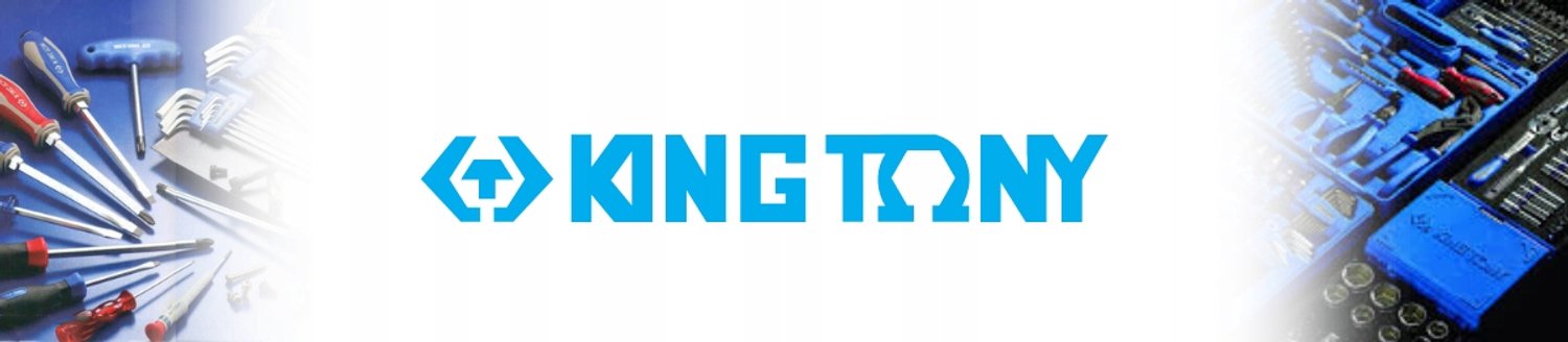 King Tony 1/2" 15mm 12-kantige Dop, 38mm Lengte, CR-V Staal