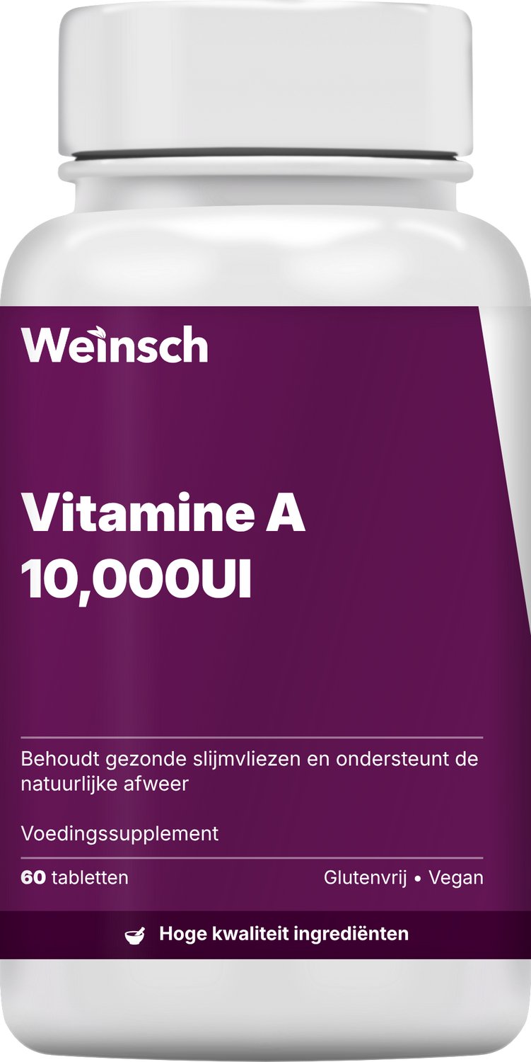 Weinsch Vitamine A 10,000UI | 560mg | 60 tabletten