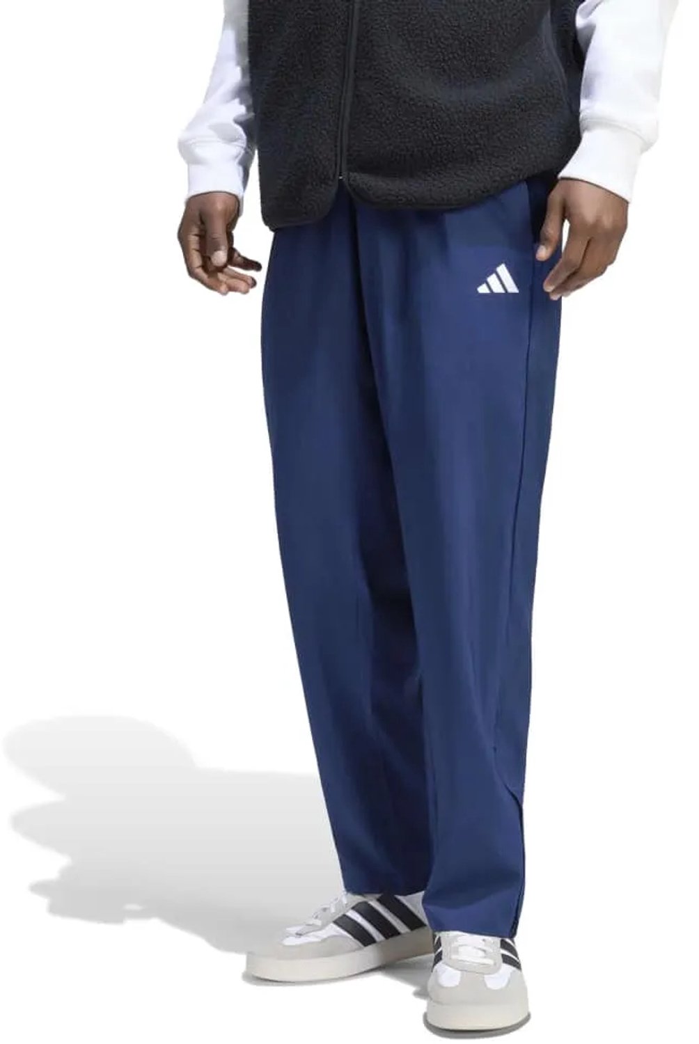 Adidas 3 Stripes Stanford Open Hem Broek XL Regular Man Marineblauw