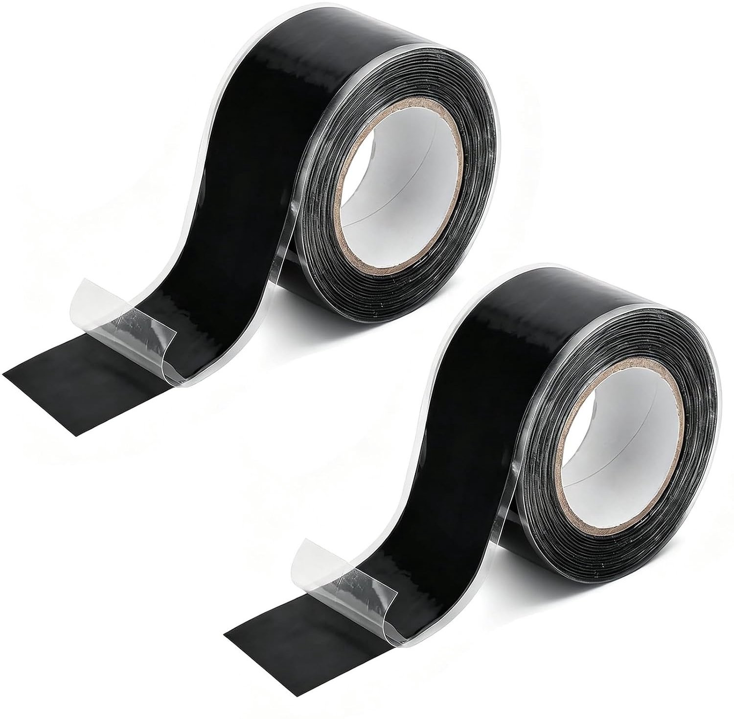 2 Rollen Zelfklevende Siliconetape, 1 inch x 3 meter, Waterdichte Isolatietape voor Reparatie van Leidingen en Kabels, Duurzame Plakband voor Meerdere Toepassingen