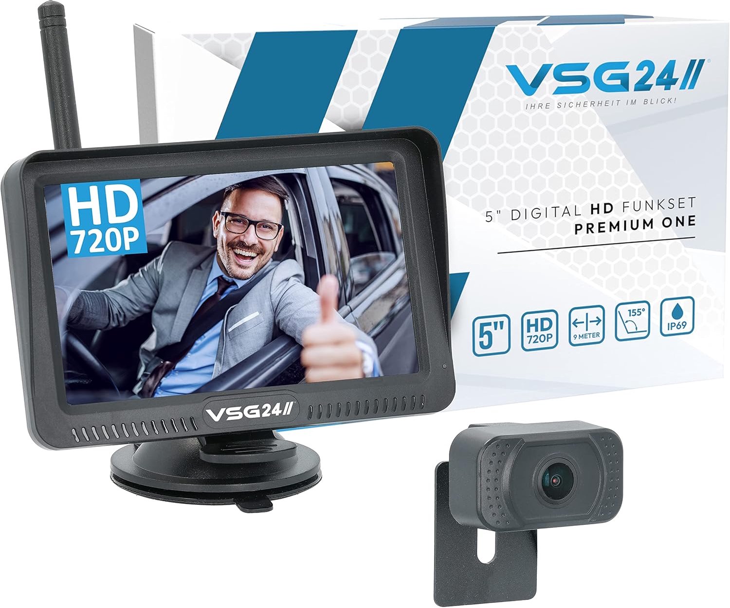 VSG 24 24147 - Radioset met 2 camera's - ShopVlot