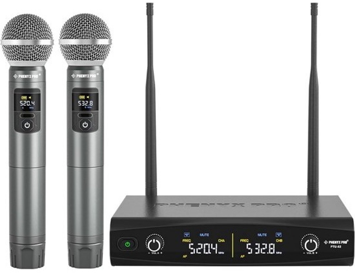 Karaokeset met draadloze microfoon - Bluetoothspeaker - Partyspeaker - Audio-oplossing