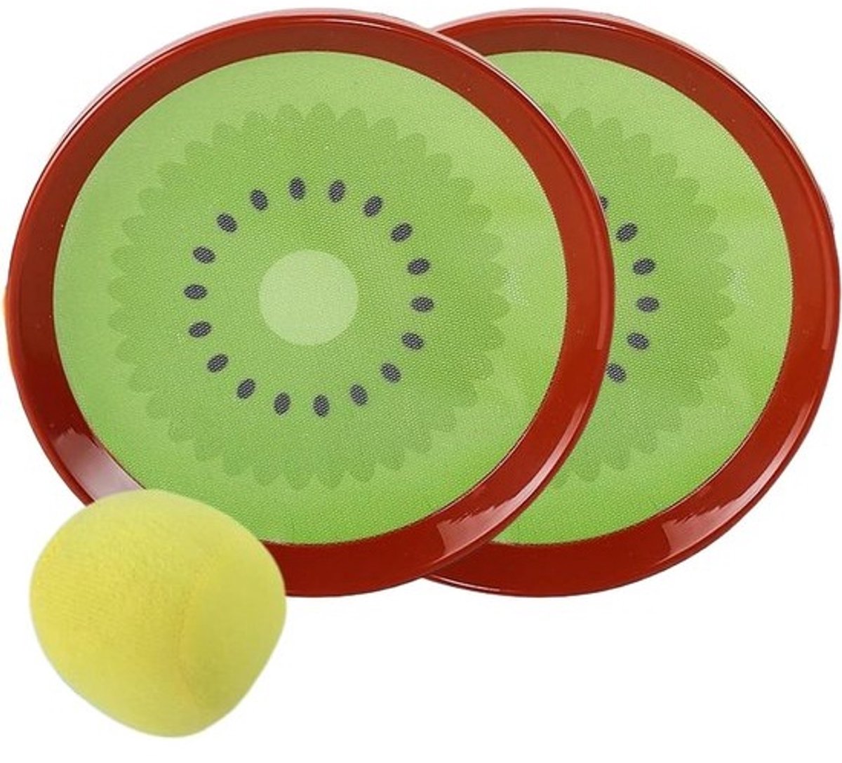 Werp- en grijpspel - Kleverige bal - Voor familie-interactie - Kindveilige structuur - 25 x 19 x 8 cm - Kiwi