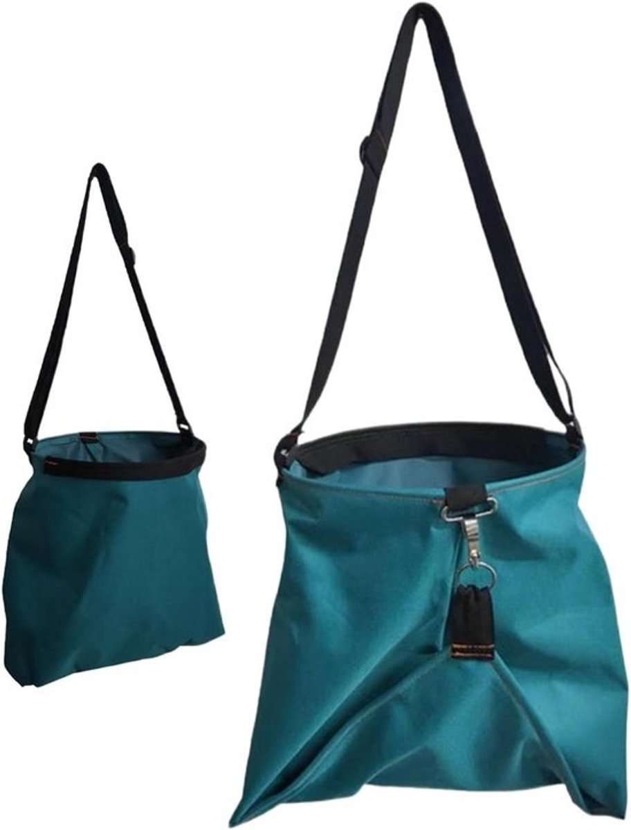 Tuinschort met tas - Tuintasschort - Voor het oogsten van groenten - Waterdicht Oxford-materiaal - 40 x 38 x 28 cm