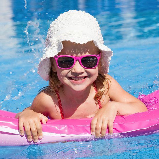 Zonnebril Neon - 8 Stuks - Kinderzonnebril - UV400 Gepolariseerd - Onbreekbaar - Comfortabel Polypropyleen - Kinderen Zonnebril — afbeelding 2