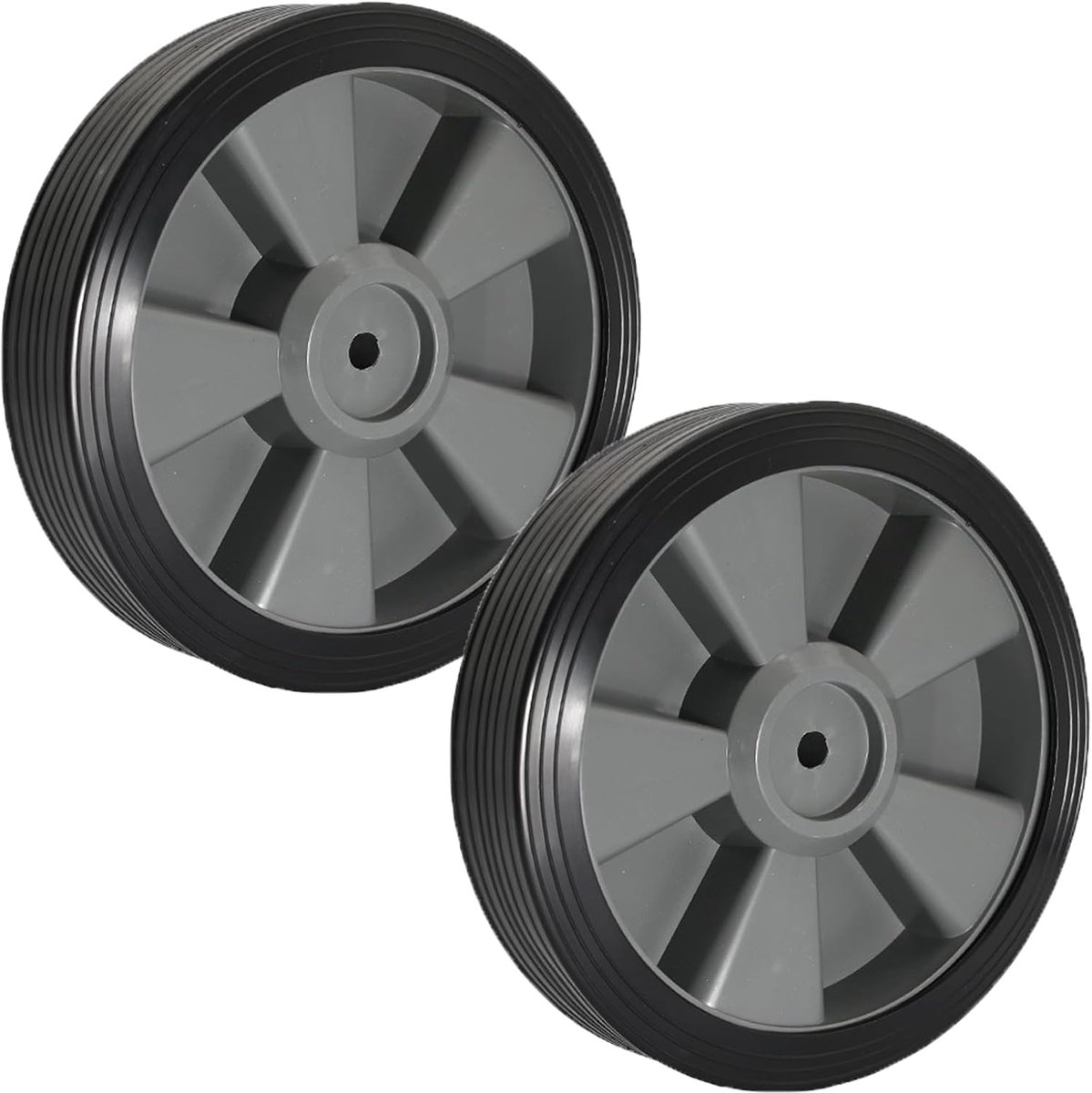 BBQ Grill Wheels, Multifunctional Grill Wheels, Diameter 195 mm, Heat Resistant - ShopVlot