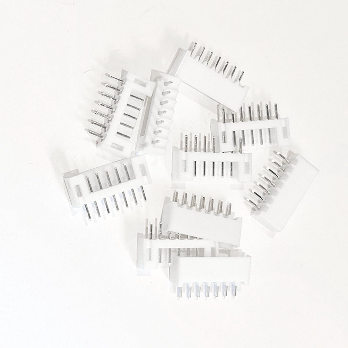 PH2.0 7-polige Male Pinconnector Recht PCB-montage 10 stuks