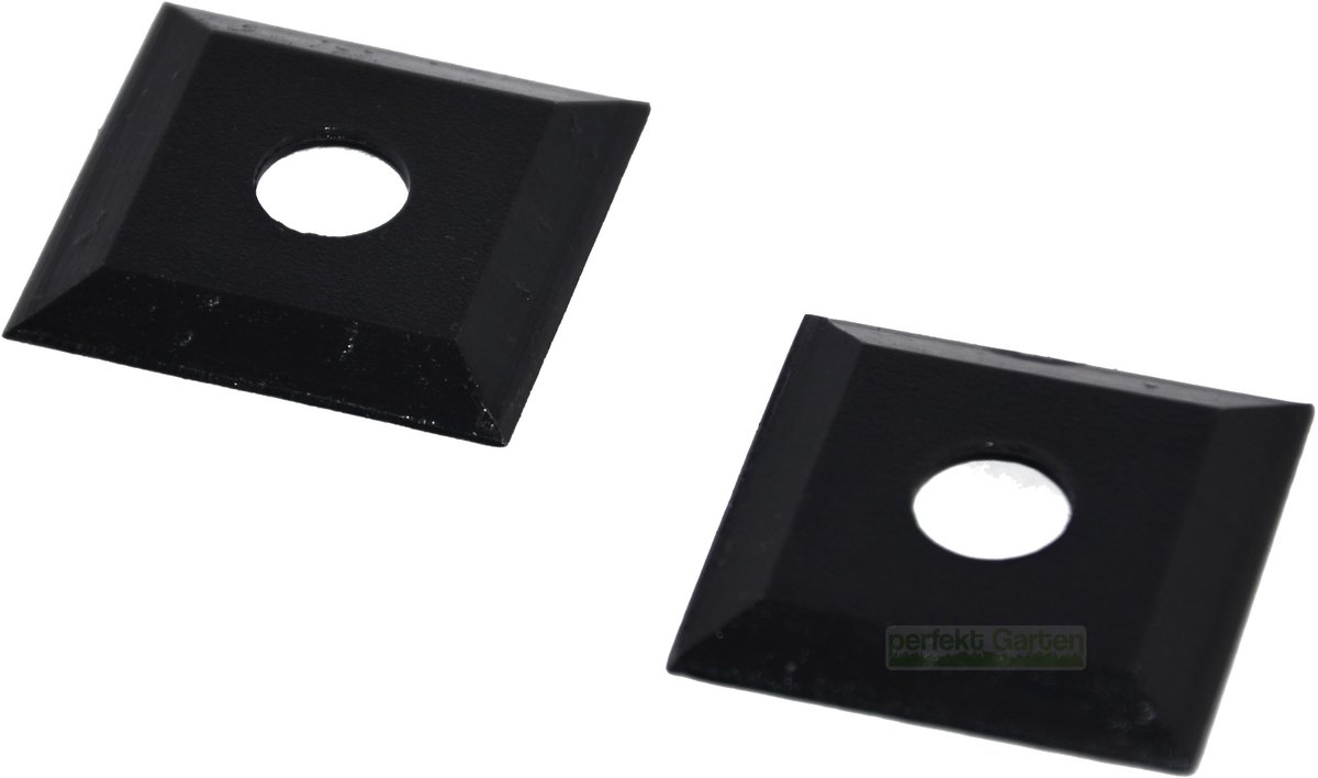 2 x 3,5 cm mes voor versnipperaar / houtversnipperaar voor ATIKA AH 300 (AH300)