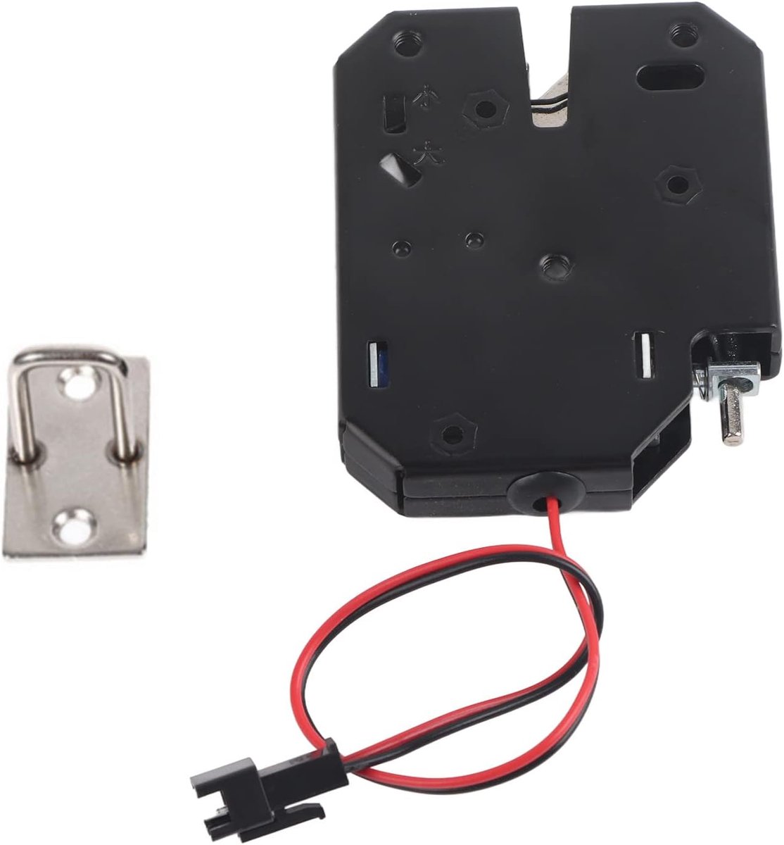 Elektrisch slot DC 12V, 2A elektronisch kastslot met noodontgrendeling voor kast, laden, deurtoegangscontrolesysteem - ShopVlot