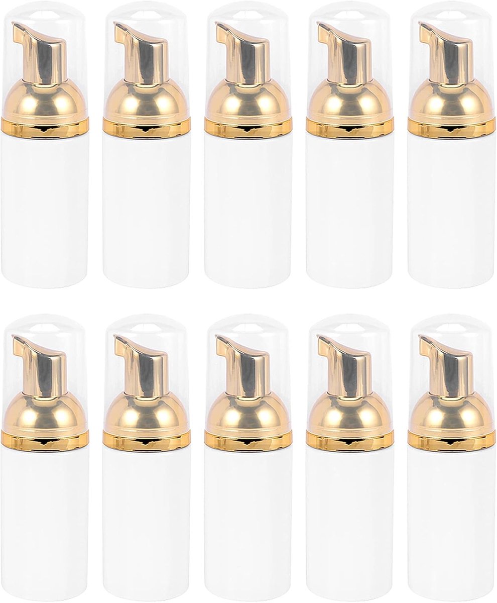10pcs 30ml Plastic Foaming Pump, Empty Soap Mousses Liquid Dispenser, Shampoo Lotion, Bottling Foam Bottles for - ShopVlot