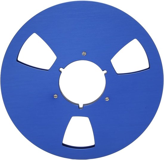 Lege Winding Spool 1/4 10.5 Inch - Aluminium Spoel voor Geluidsopnamen, Tape Recorder en 3-Hole Ontwerp — afbeelding 5