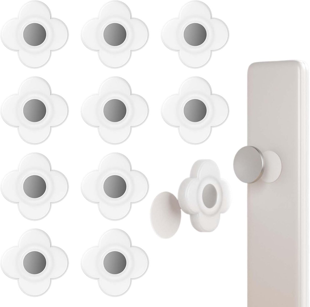 Magnetische wandhouders voor afstandsbedieningen - zelfklevend - sterke magneetbeugel - ShopVlot