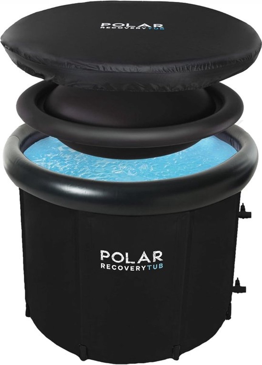 Draagbaar ijsbad - 370 liter - voor koude therapie - Ideaal voor atleten