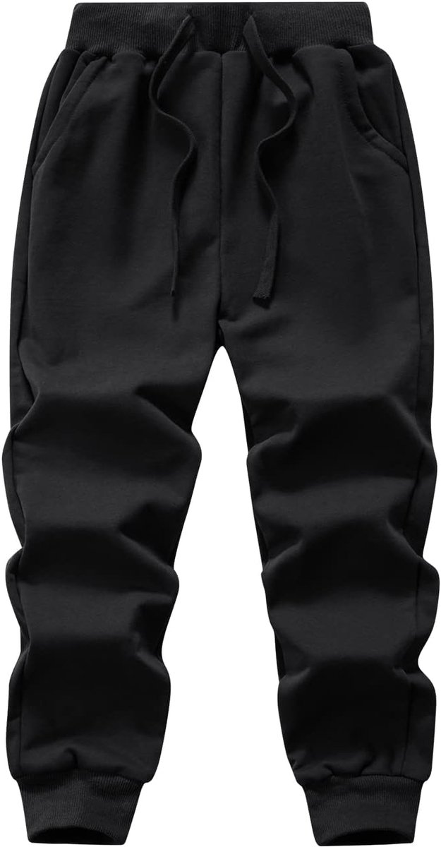 Katoenen Kinderbroek met koordje Joggerbroek voor jongens & meisjes