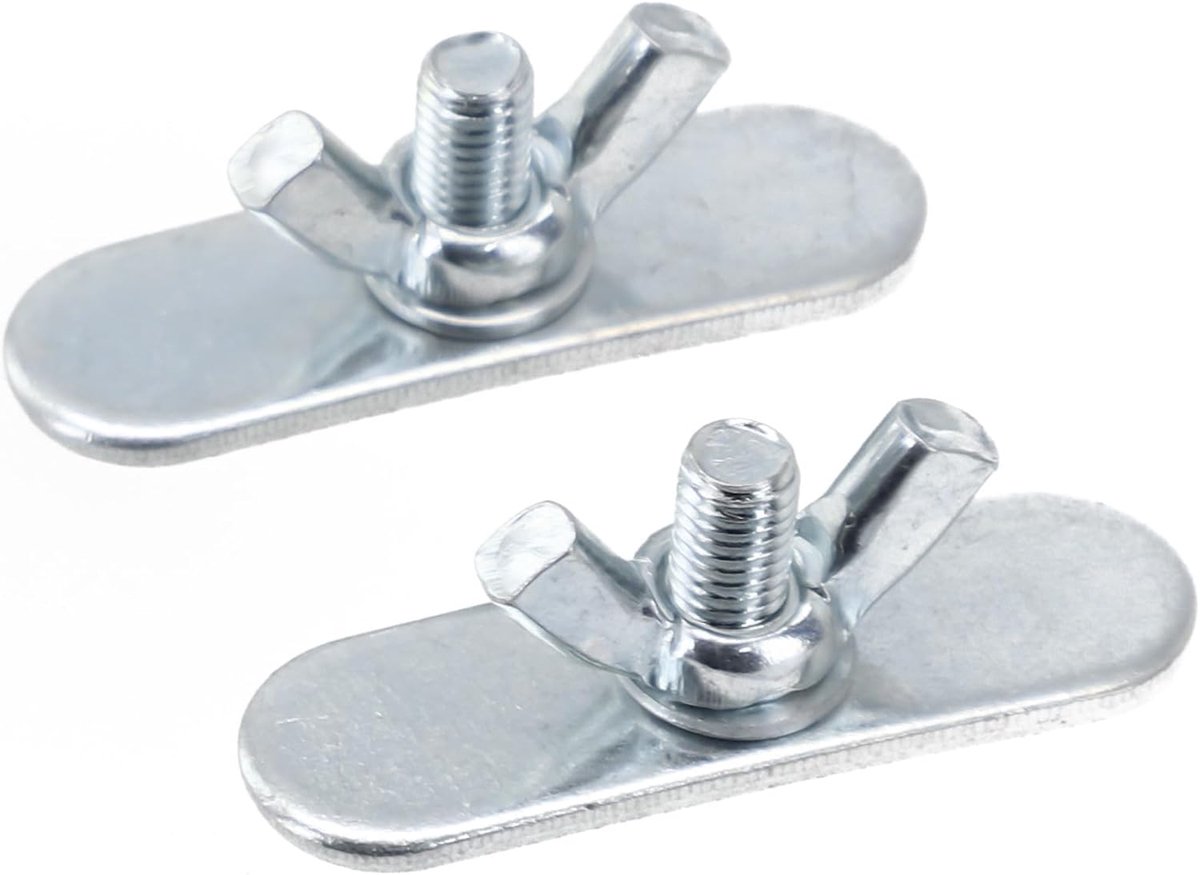 Schroeven voor draagbare airconditioner afdichtingsset, roestvrijstalen glijdende AC Vent Kit, Set van 2 stuks