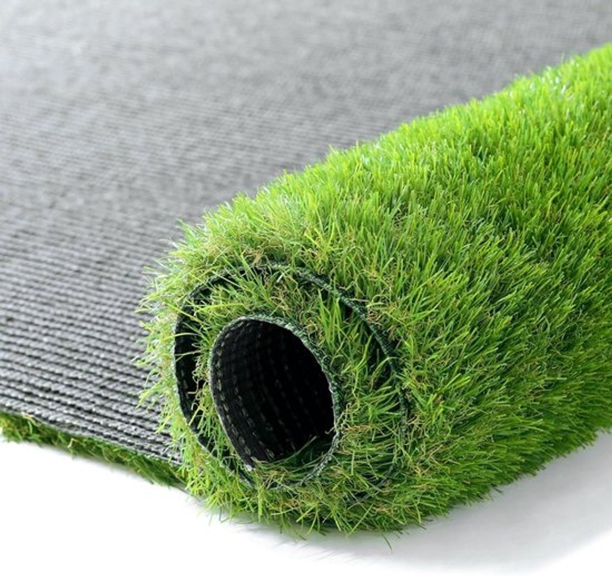 Realistisch kunstgras - voor buiten - Dikte 3,5 cm - met drainage - voor tuin en honden