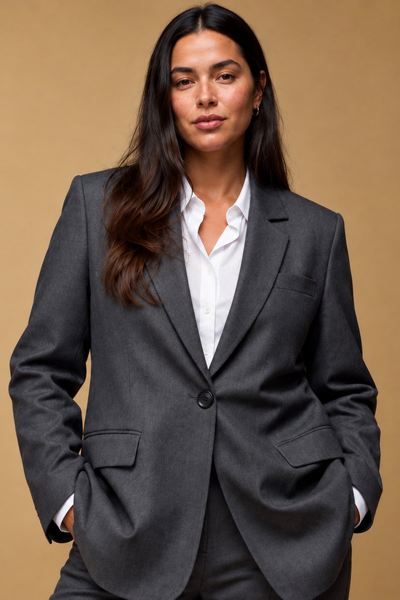 ONLY CARMAKOMA - CARLINDA LS BOYFR MEL BLAZER TLR - Meisjes - Blazers