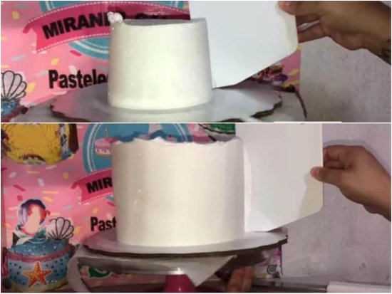 Trapezium Flexibel Grote Deegsnijder Bankschraper Taartschraper Voedselschraper Voor Brood Deeg Cake Fondant Icing, 19.3x12.7cm — afbeelding 5