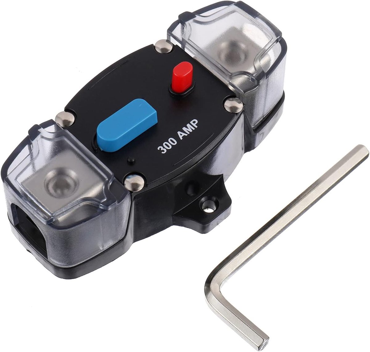 300A 12-48V DC Auto - Recovery Breaker met automatische RV Marine Handmatige Reset Knop (300 amp)