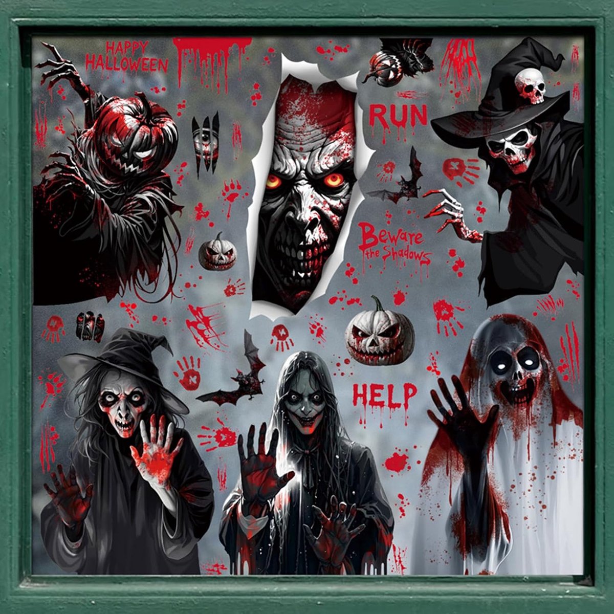 Raamstickers (Halloween A)