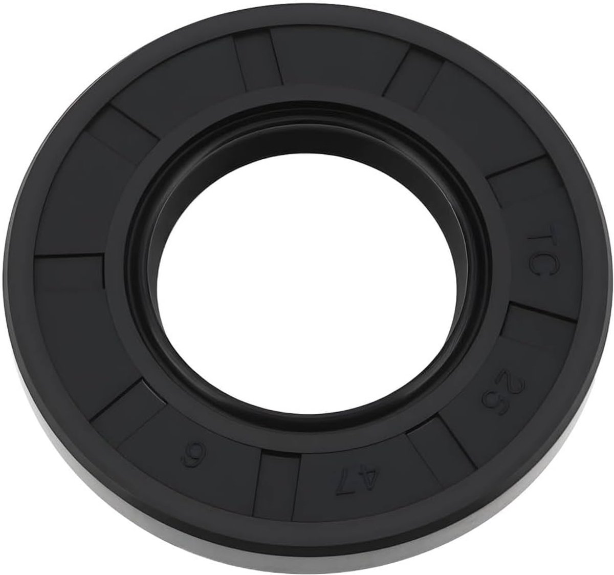 Oliekeerring TC 25x47x6 Compatibel met Briggs & Stratton 801261 AB304701 Grasmaaier Motoren