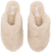 Hunkemöller Pantoffels Faux Fur Grijs