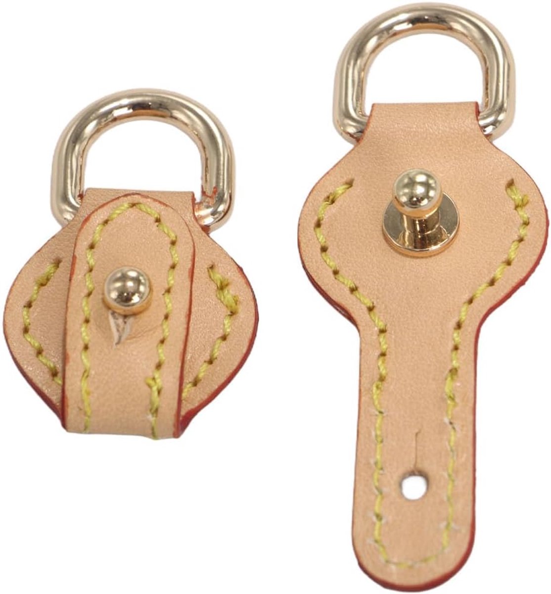1 Paar Vachetta Lederen Extender Hardware Protector Nano Noe Diane Tas Protector Cover Voorkomen Ware Gesp Voorkomen Schuring Beschermende Gesp