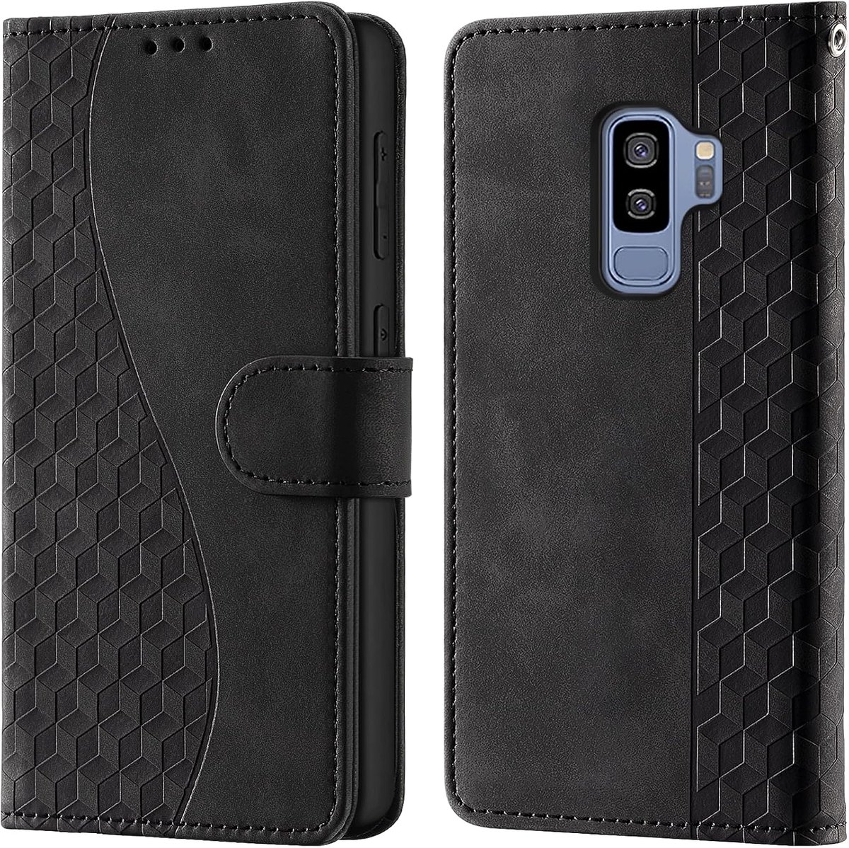 Portemonnee Telefoonhoes voor Samsung Galaxy S9 Plus Zwart