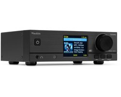 Audizio Teramo internetradio - Tuner met DAB radio, FM en Bluetooth - WiFi play - Zwart