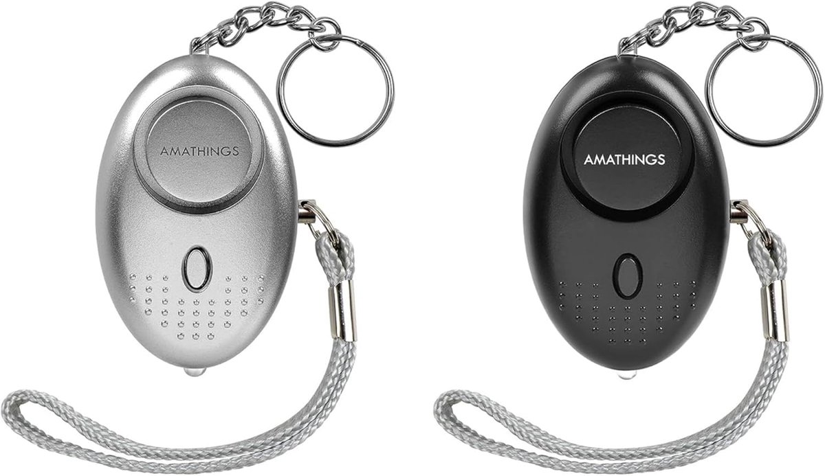 Zakalarm set van 2 - 140 dB afschrikking - mobiel paniekalarm - onmiddellijke hulp voor vrouwen en kinderen - ShopVlot