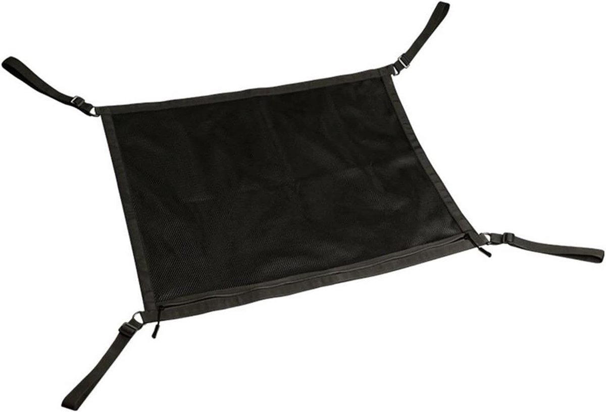 Auto Plafond Opslag Net Pocket Dak Interieur Cargo Net Bag Auto Trunk Opberg Pouch Sundries Storage Organizer Cargo Net by LIUXUEFE (Color : Black)