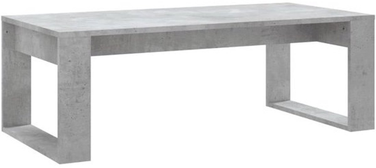 Elegante Beton Look Koffietafel 102x50x35 cm - Multifunctionele Tafel voor Woonkamer