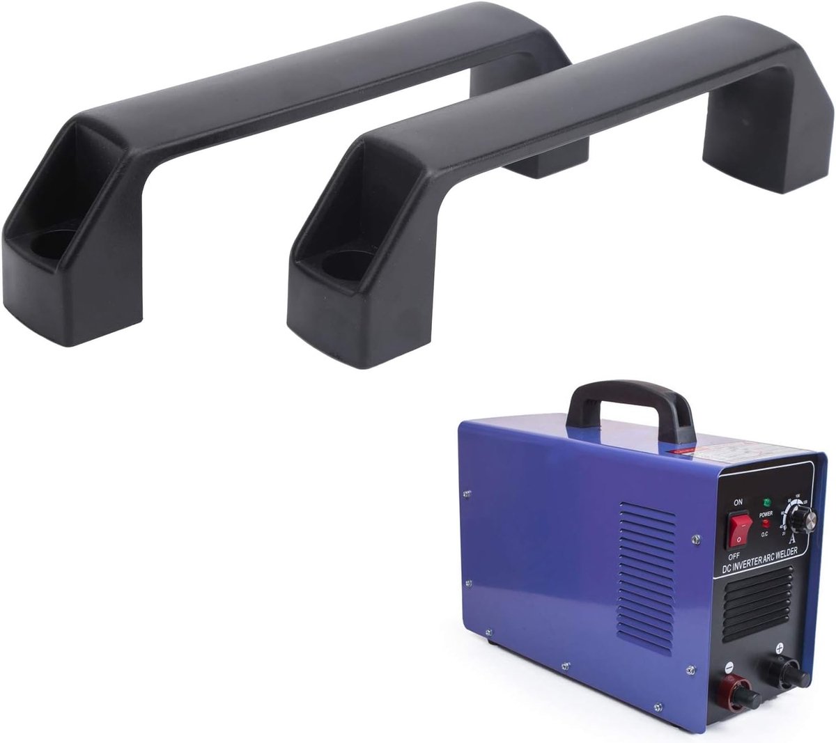 Trekgreep voor schuurdeur, bagagegreep trekgreep 2 stuks, 8,5 mm/0,33 inch hardware-accessoires nylon kunststof materiaal industrieel gereedschap