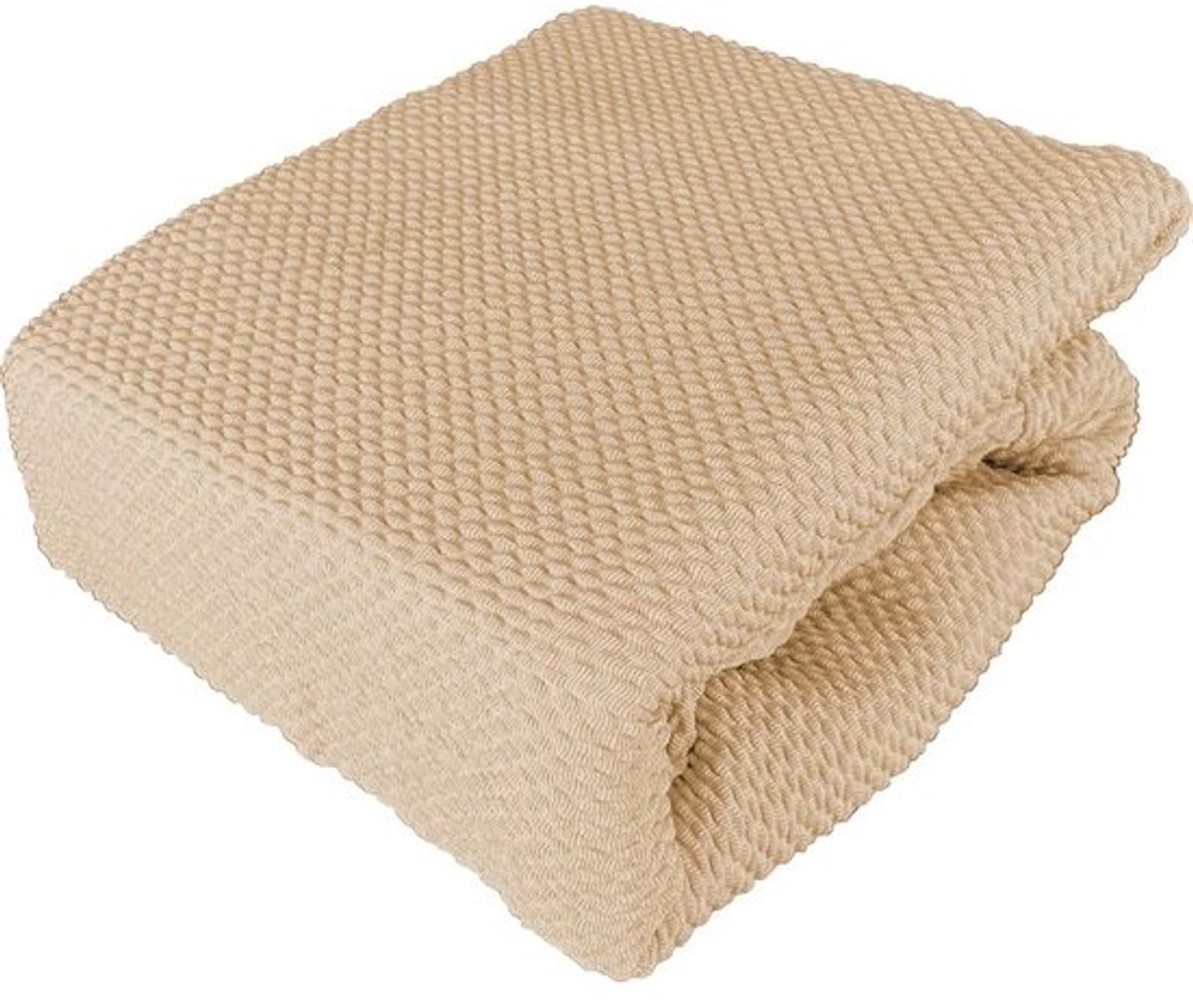 Universele Sofa Plaid met Wafelpatroon - Aanpasbare en Multi-functionele Bankovertrek voor 3-zits Fauteuils en Banken