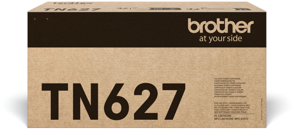 Brother TN-627BK tonercartridge 1 stuk(s) Origineel Zwart