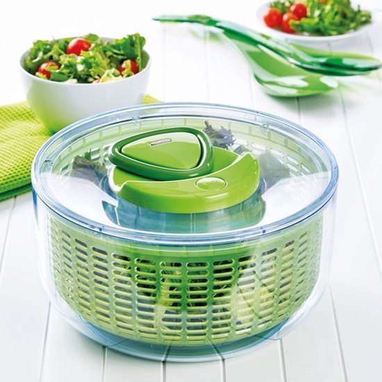 Zyliss E940001 Easy Spin slacentrifuge, nieuw, groen — afbeelding 3