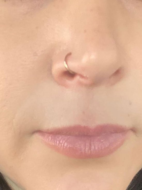 neuspiercing, fake wenkbrauwpiercing, fake lippiercing, labret-piercing, fake slangenbeten, fake piercing, neus met 100 stuks stickers, non-piercing, lichaamssieraad — afbeelding 5