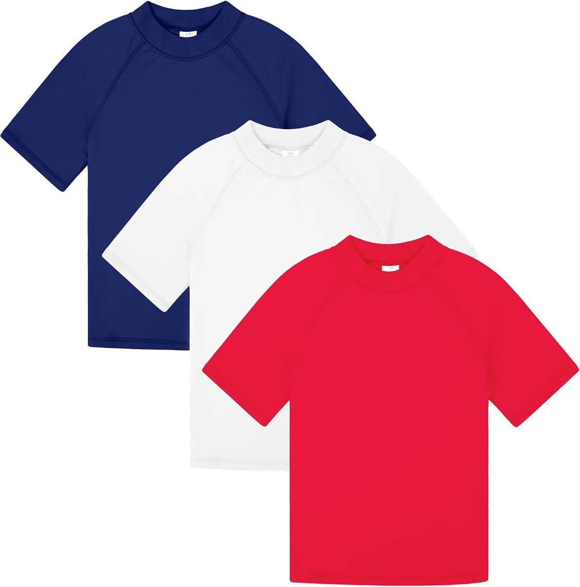 Rash Guard Shirt UPF 50+ Bescherming Badmode Sneldrogend Zwemmen Tee Jeugd Rashguard