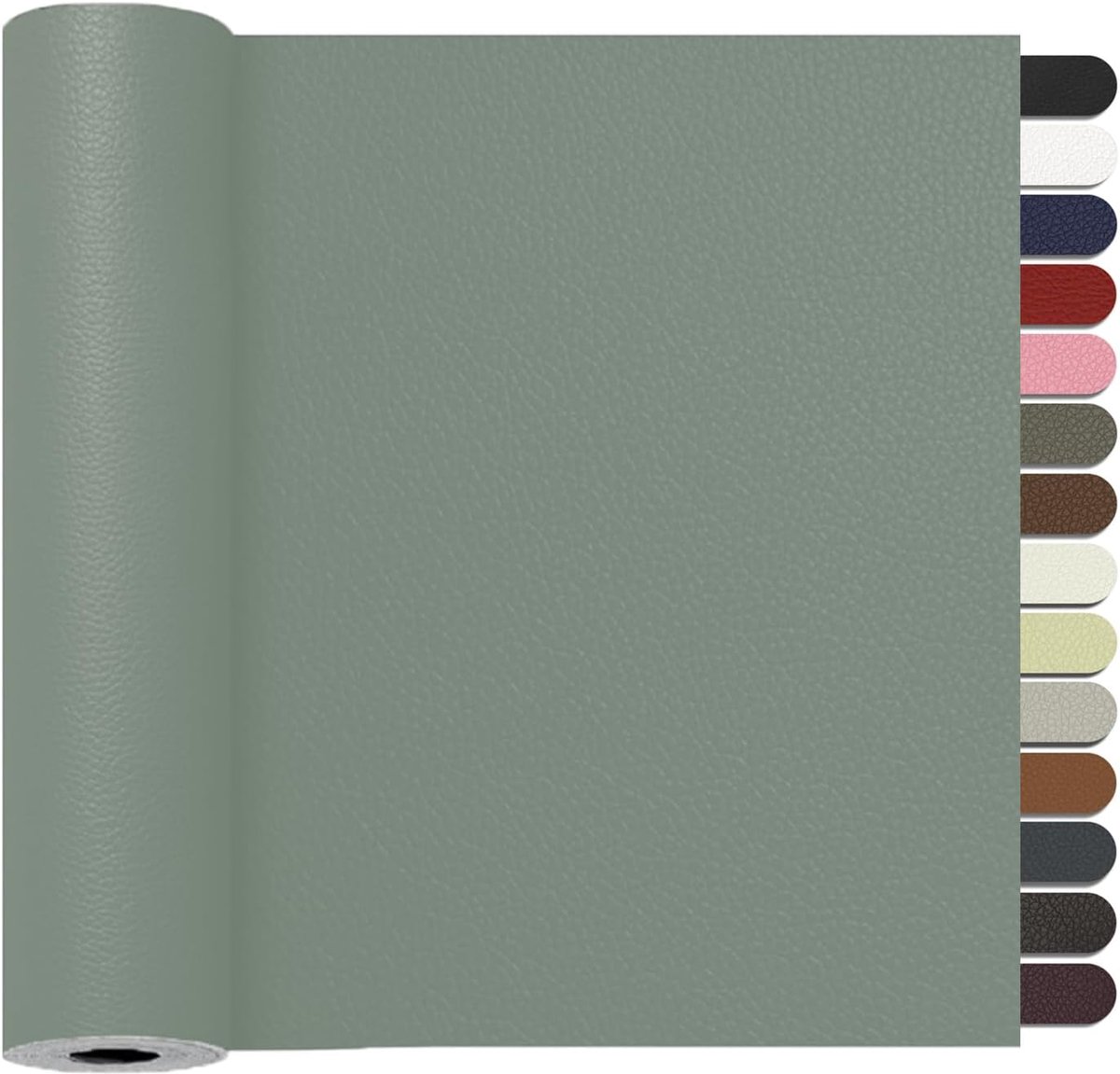 Reparatieset, 60 x 120cm Kunstleer Zelfklevend, Lederen PatchesKunstleer Reparatie Kit Voor Sofa, Autostoel, Meubels, Handtassen, Jassen, Stoelen.(Licht Grijs)