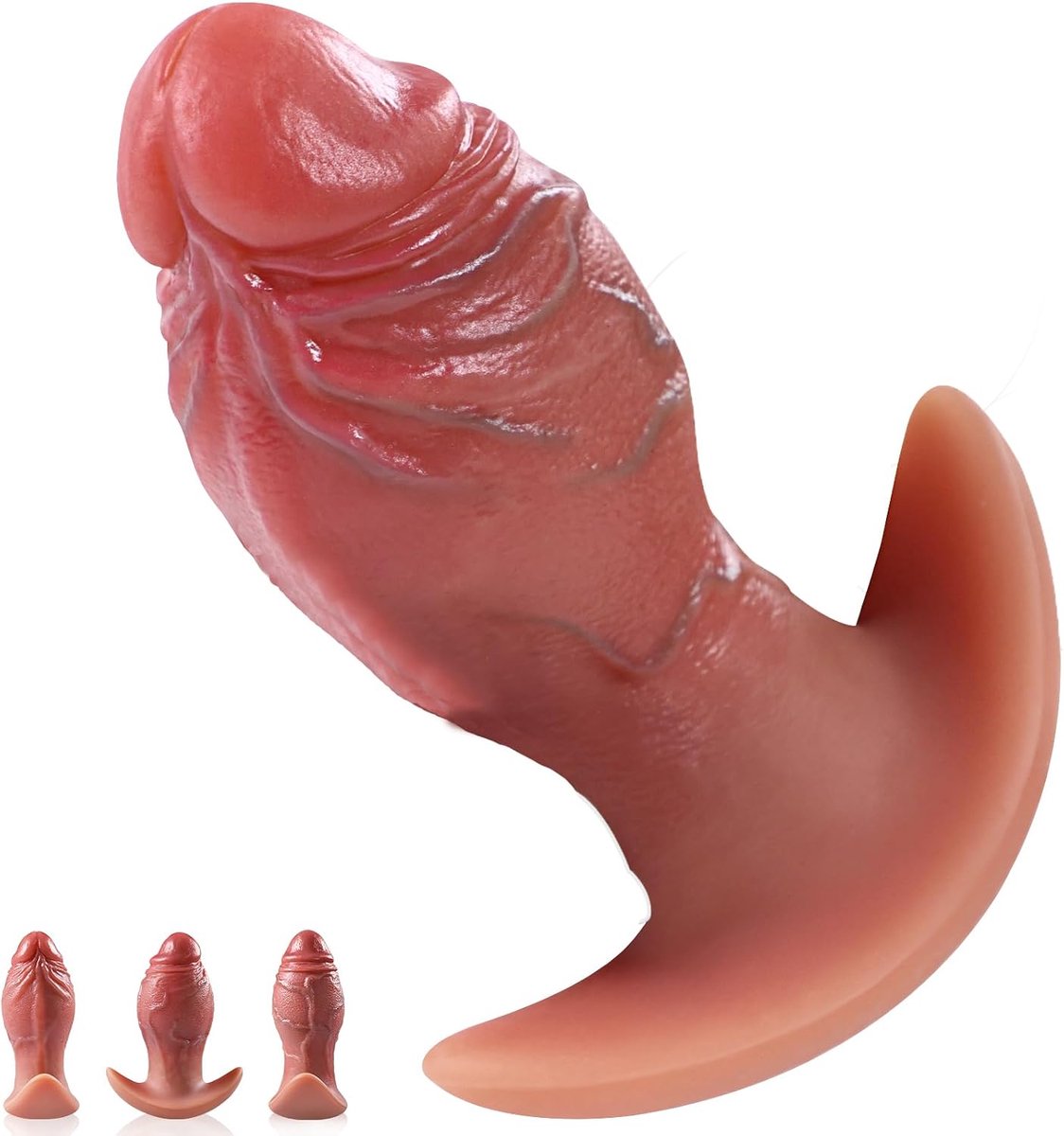 Anale Dildo & Anale Stretcher, Siliconen Prostaatmasseur