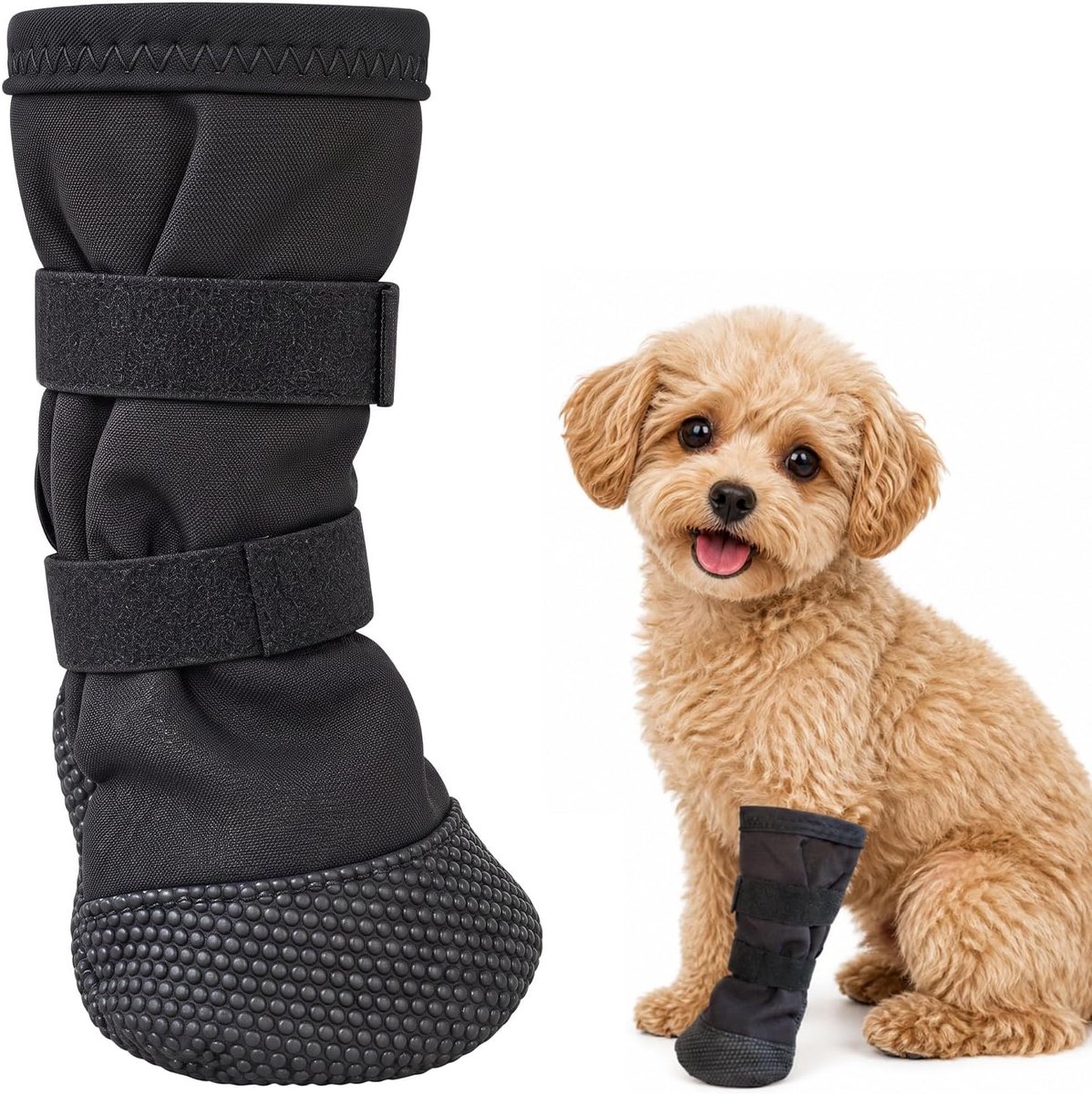hond, waterdichte pootbescherming hond letsel hondenschoenen