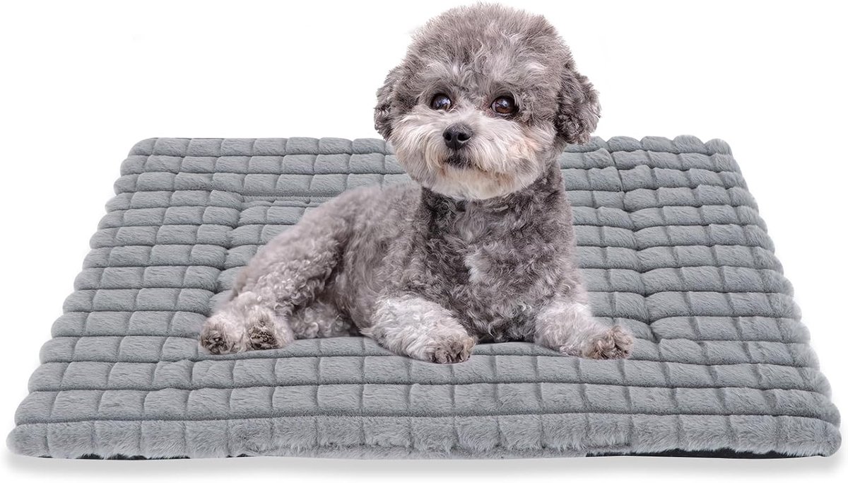 Hondenbed, wasbaar, kratmatras, antislip kratkussen, traagschuim hondenbedden, zacht, warm huisdierkussen voor kleine tot middelgrote honden, kalmerend, pluizig, slaapkennel, bedkussen XH082