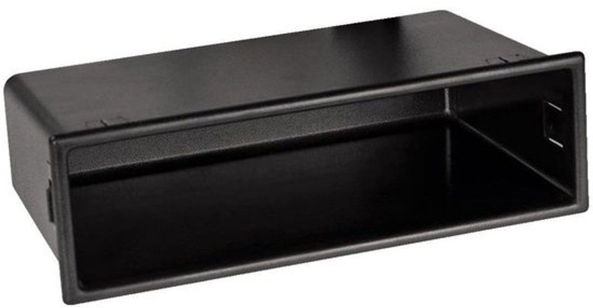 Opbergvak DIN - Radio adapter - Auto organiseren - Universeel inzetbaar - 35.6 cm - Zwart