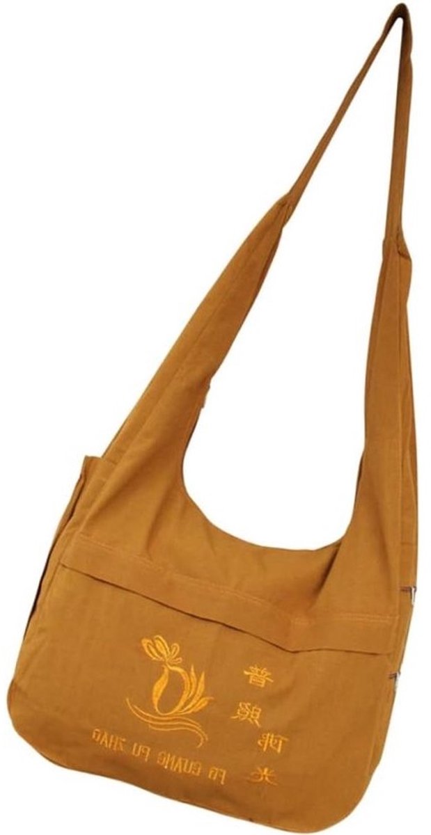 Stoffen Tas - Cadeautasje Opbergtas - Dagelijks Gebruik - Chinese Stijl Ontwerp - 70 x 70 x 70 cm - Lichtbruin