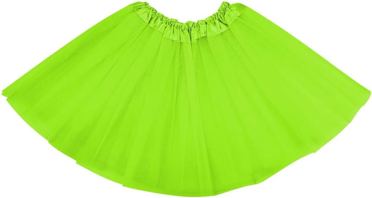 rok voor meisjes, Sparkle tutu, rok, balletrok, paillettentu, kinderen, met elastische tailleband, balletrok, prinsessenminirok voor carnaval, Halloween, feestkostuum voor meisjes, 2-7 jaar