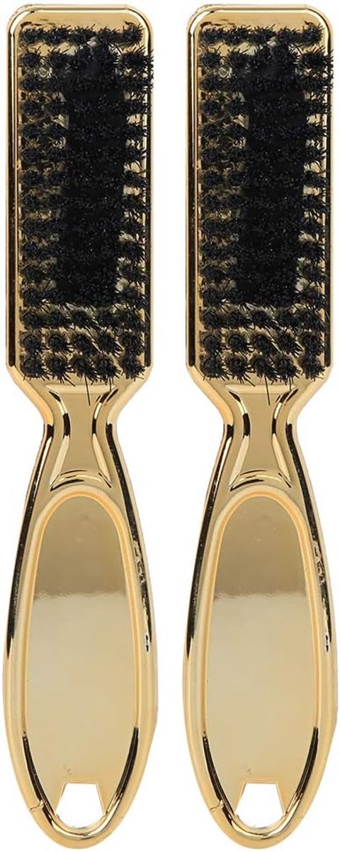 2 stuks Kapper Haarborstel, Haarstylingborstel, Kam, Retro Olie Hoofdborstel Haarreinigingsveeg, Professionele Salon Kapper Kappersgereedschap Antistatisch