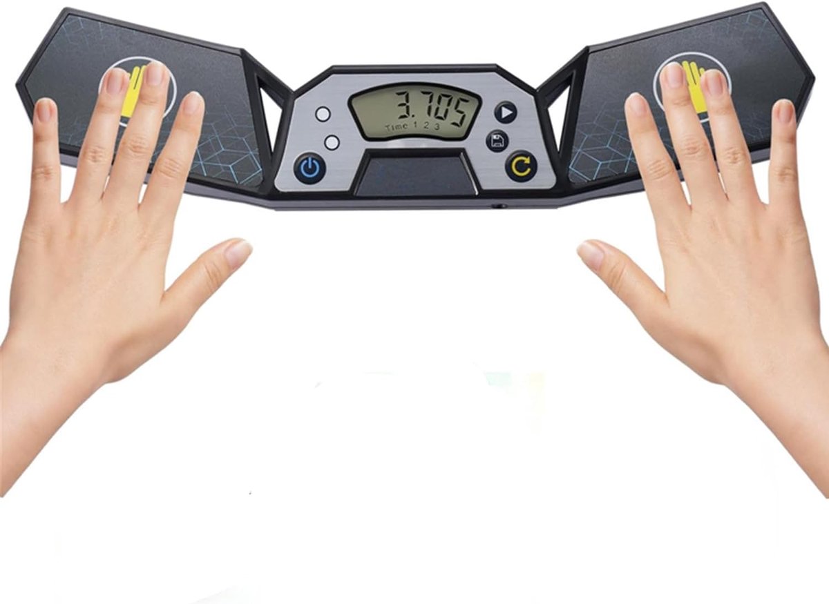 Snelheidstimer voor kubus, Touch Control Professionele machine met display, automatische berekeningstimer voor wedstrijden, voor educatieve verjaardag, Kerstmis