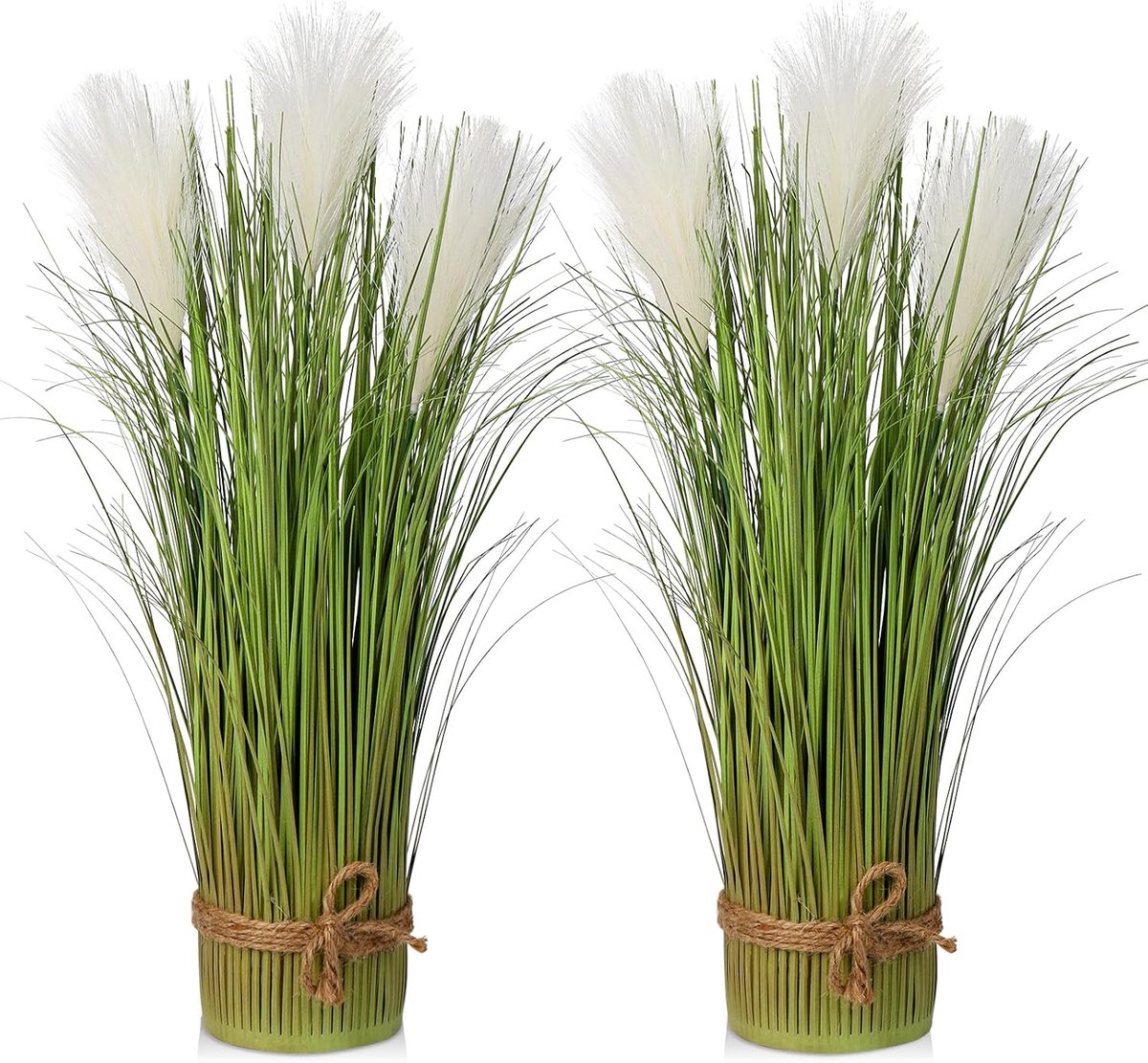 Kunstmatige plant kunstmatig pampasgras nepplanten kunstgroen uiengas decoratief kunstgroen vrijstaand voor thuiskantoor, hotel, feest, bruiloft decoratie