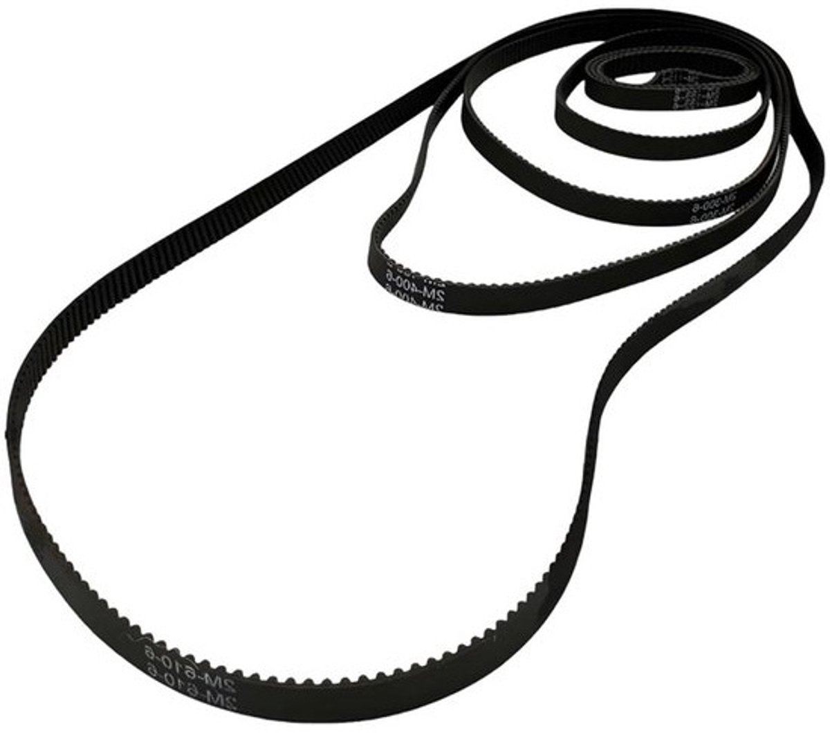 GT2 Tandriem - Synchroonriem Rubber - 3D Printer Onderdelen - Gesloten Lus Ontwerp - 852 mm - Zwart
