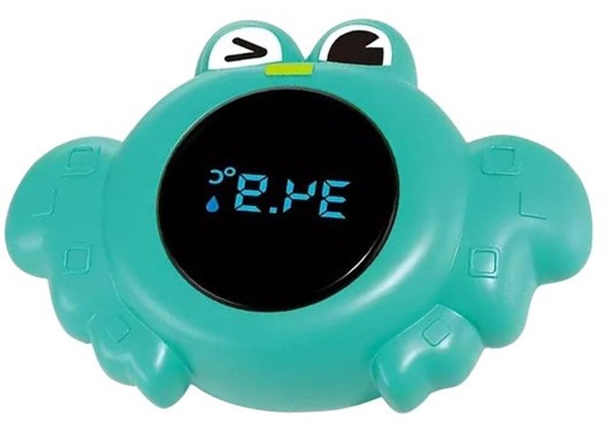Badthermometer Dier - Waterthermometer Baby - Veilig Baden - Visuele Temperatuurwaarschuwing - 12 cm - Groen